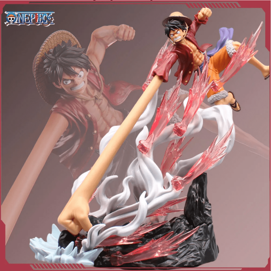 One Piece Luffy Elastic Punch Figure