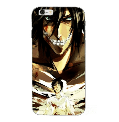 Attack on Titan Case Huawei Titan Assailant & Eren