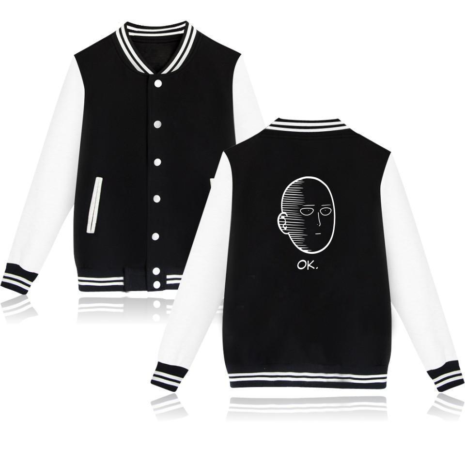 Veste Teddy One Punch Man Saitama OK (noir)