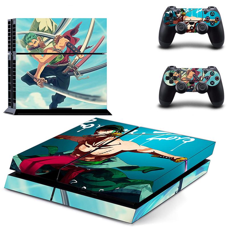 One Piece Zoro Roronoa PS4 Sticker