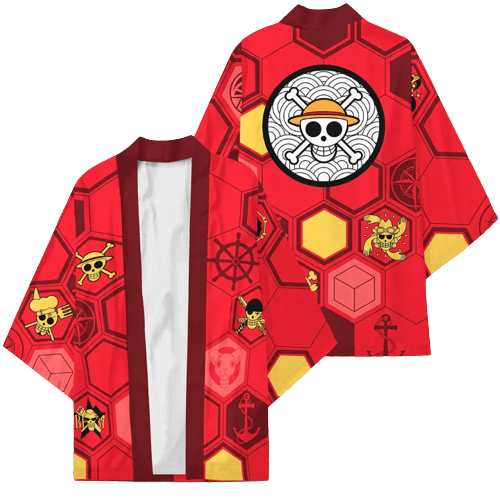 Kimono One Piece Équipage du Chapeau de Paille