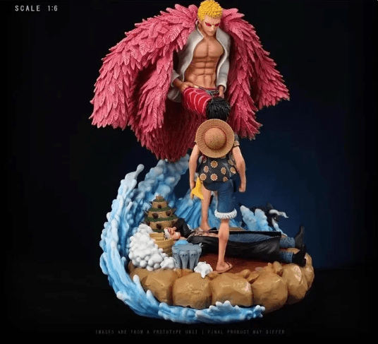 One Piece Doflamingo Vs Luffy Figure