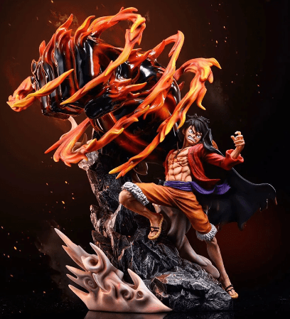 One Piece Luffy Fire Karma Figure