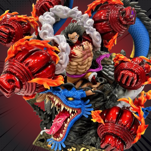 One Piece Luffy VS Kaido Figure