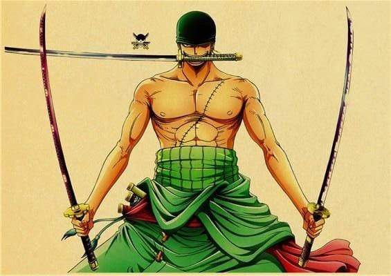 Poster One Piece Roronoa Zoro 35X50cm