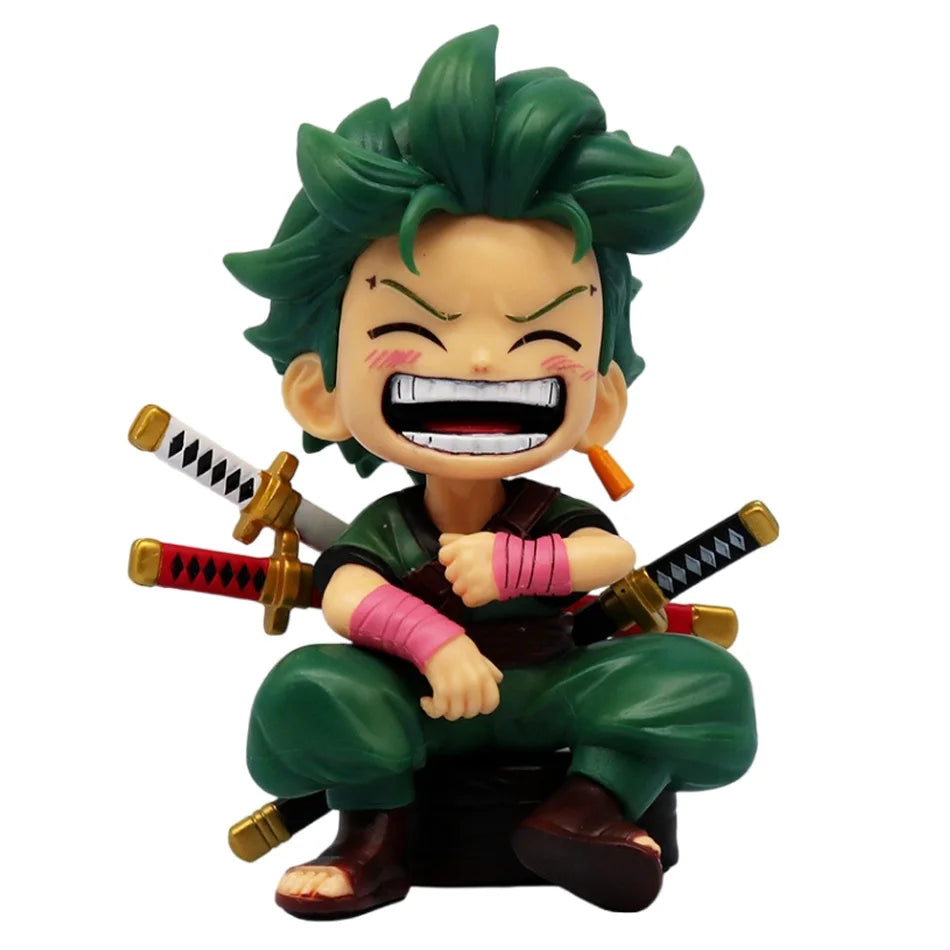 Figurine One Piece Zoro Rire Mignon