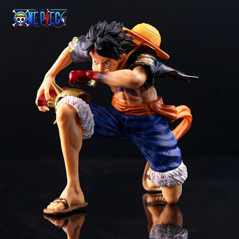 One Piece Luffy Red Hawk Figure