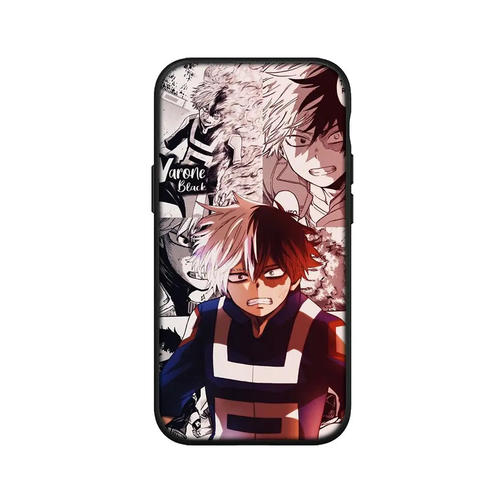 Coque iPhone My Hero Academia Shoto Surpris