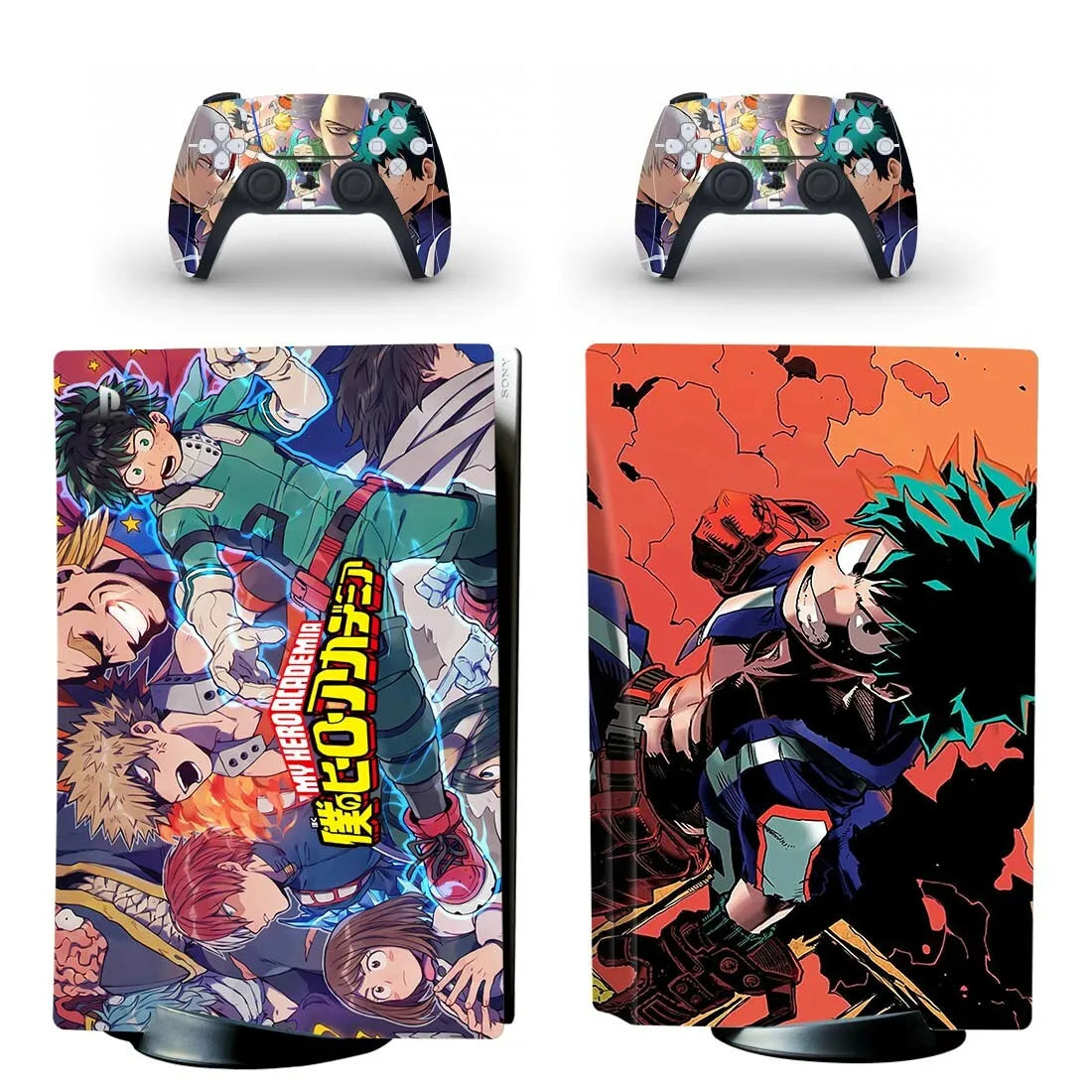 Stickers PS5 My Hero Academia Héros