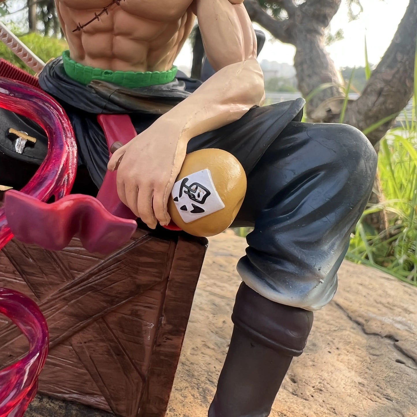 One Piece Zoro Sitting Figure