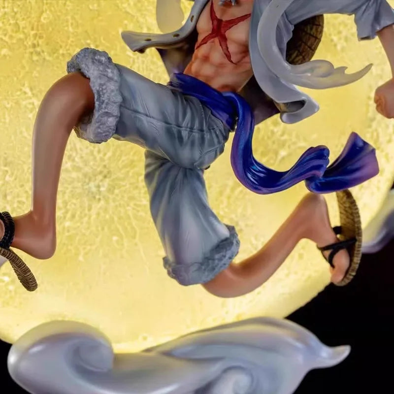 One Piece Luffy Moon Figure