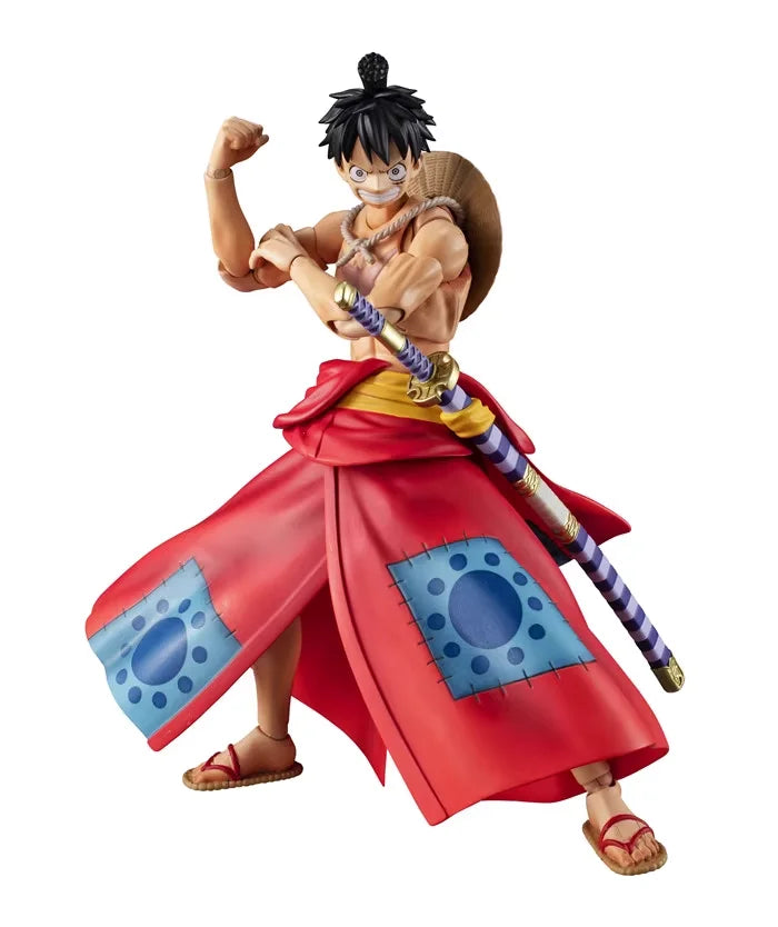 One Piece Luffy Wano Articulated Figure