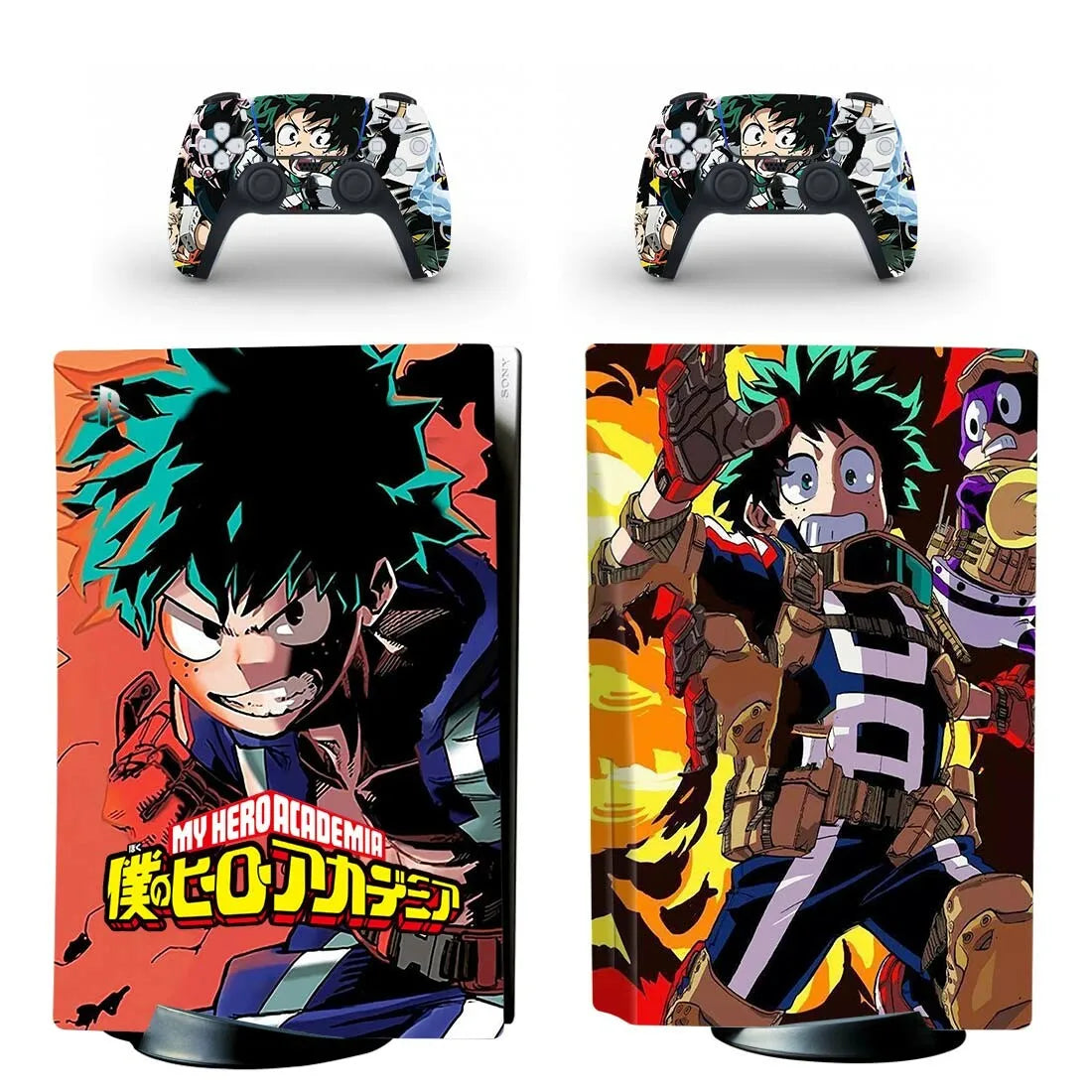 Stickers PS5 My Hero Academia Deku au Combat