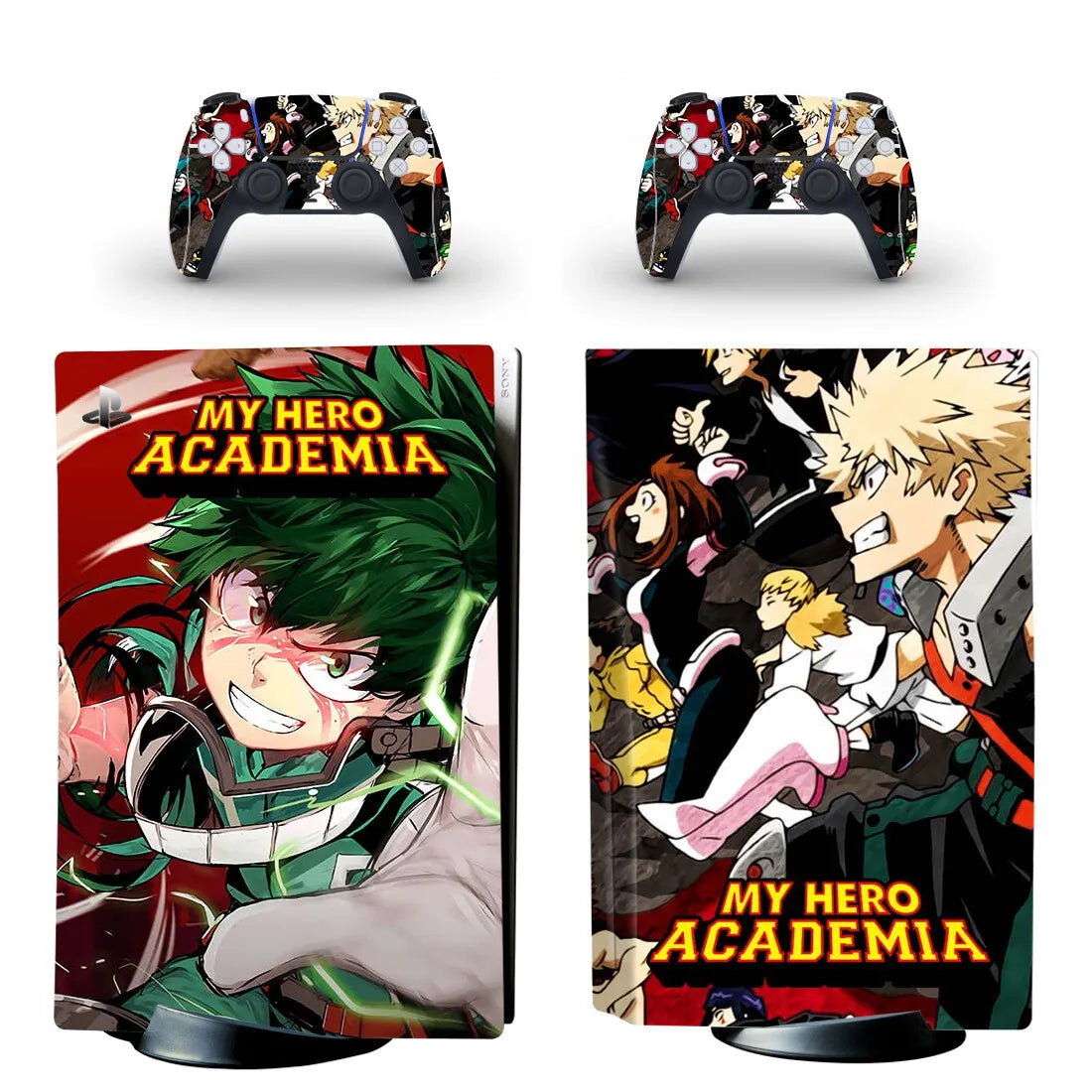 Stickers PS5 My Hero Academia Izuku & Bakugo