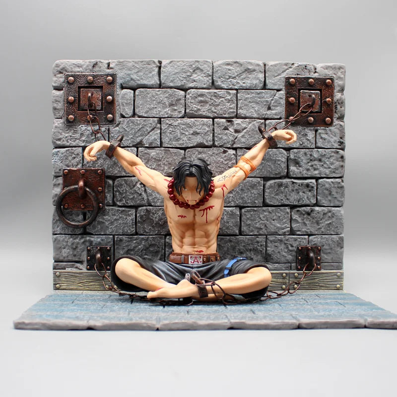 Figurine One Piece Ace Prisonnier