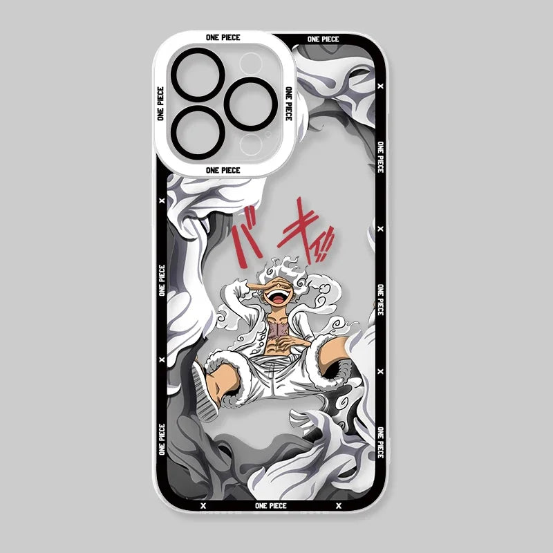 Coque iPhone One Piece Monkey D Luffy Gear 5