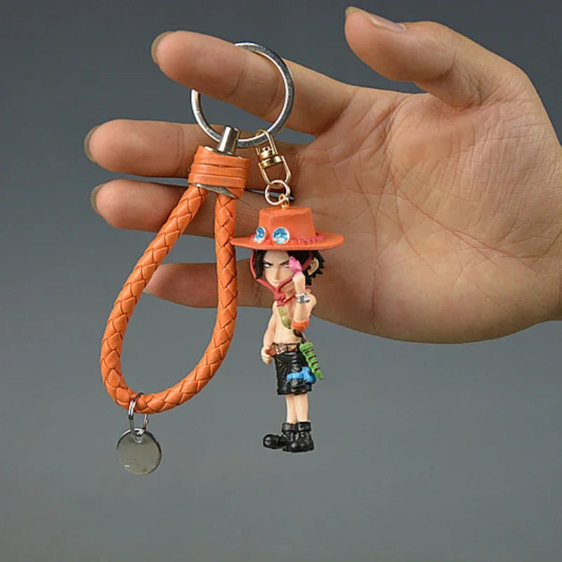 Porte-Clé One Piece Commandant Ace