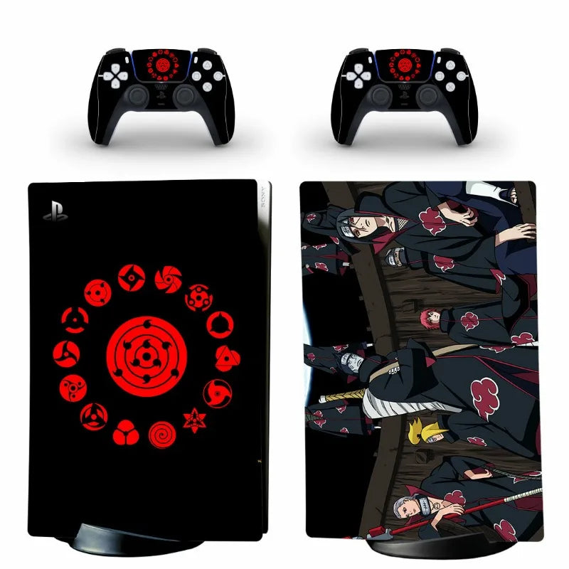 Stickers PS5 Akatsuki & Sharingans