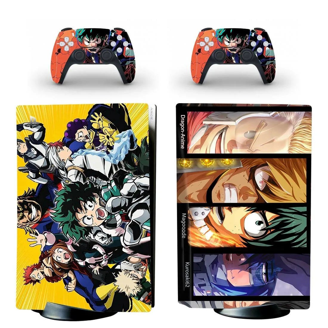 Stickers PS5 My Hero Academia Héros de Yuei