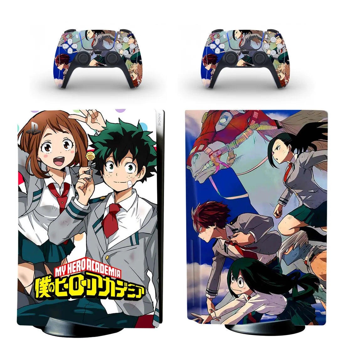 Stickers PS5 My Hero Academia Deku & Ochaco