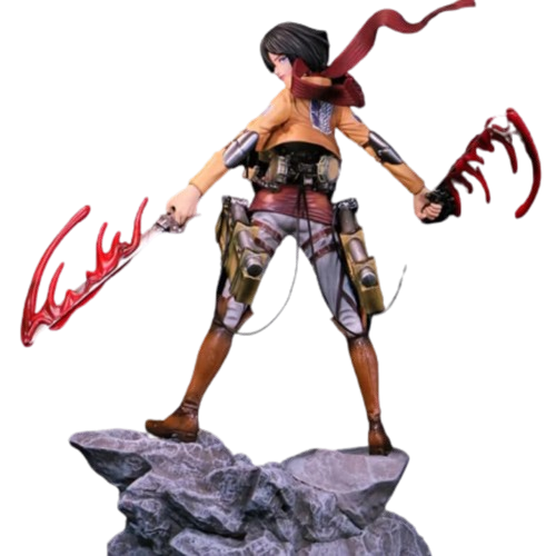 Figurine Mikasa Lame Rouge