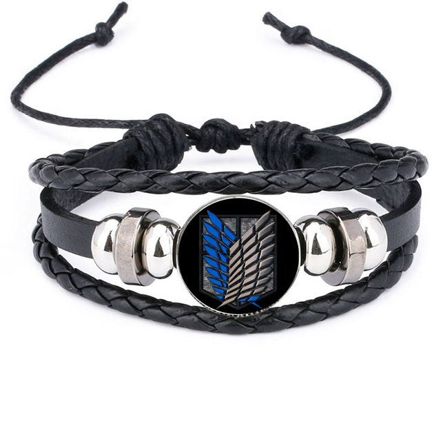 Attack on Titan Bracelet Symbol of the Exploration Battalion