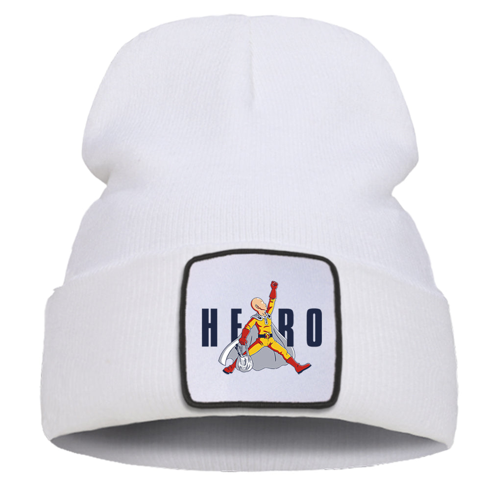 One Punch Man Hat White