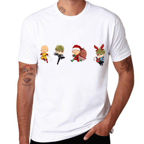 T-Shirt Saitama Manga Noël