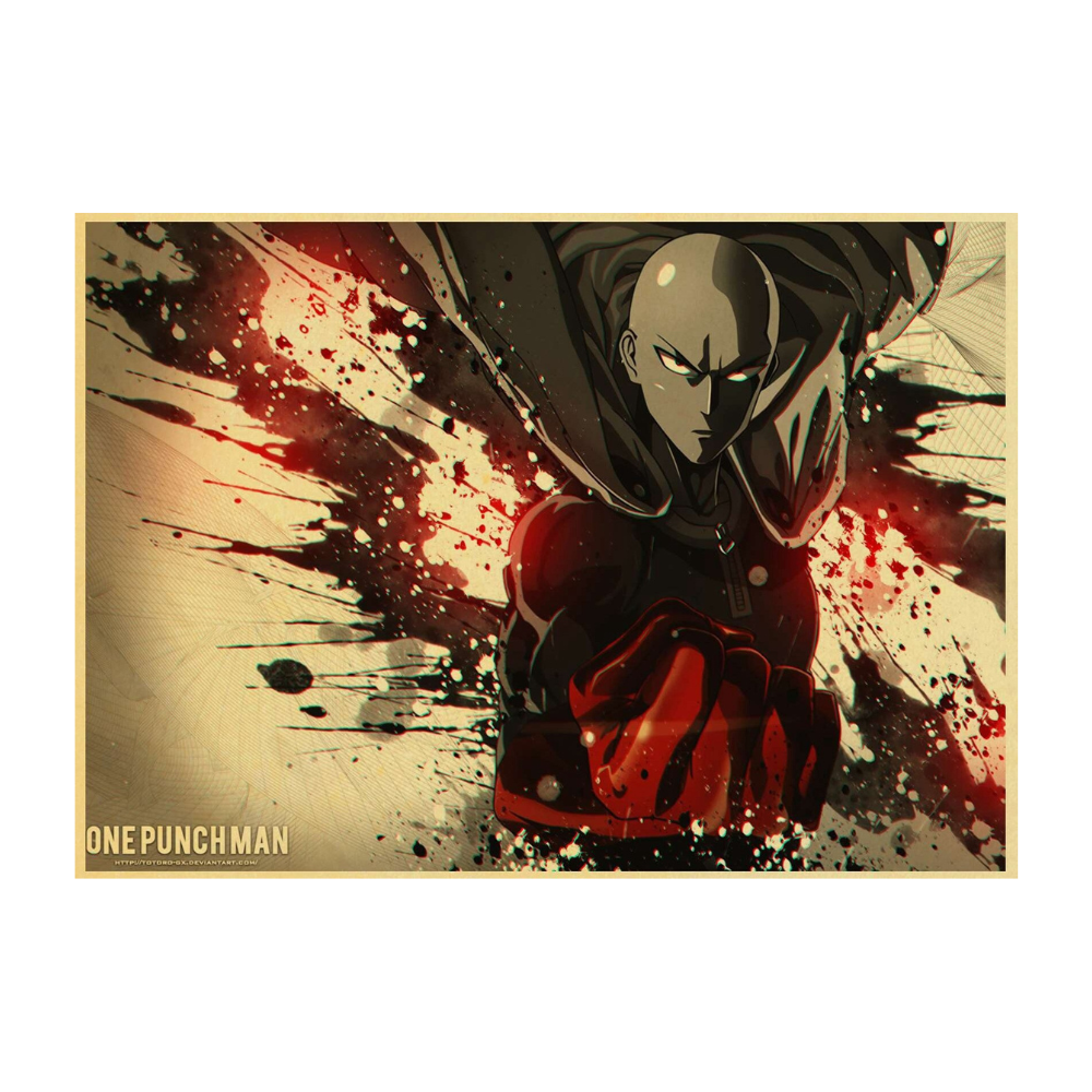 Poster One Punch Man Saitama