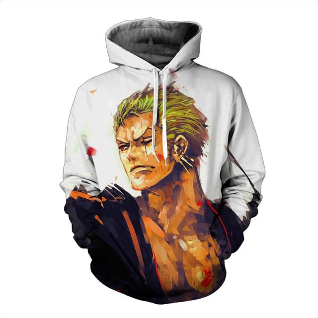 One Piece Zoro Art Sweatshirt