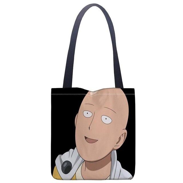 Sac Cabas One Punch Man Visage Saitama