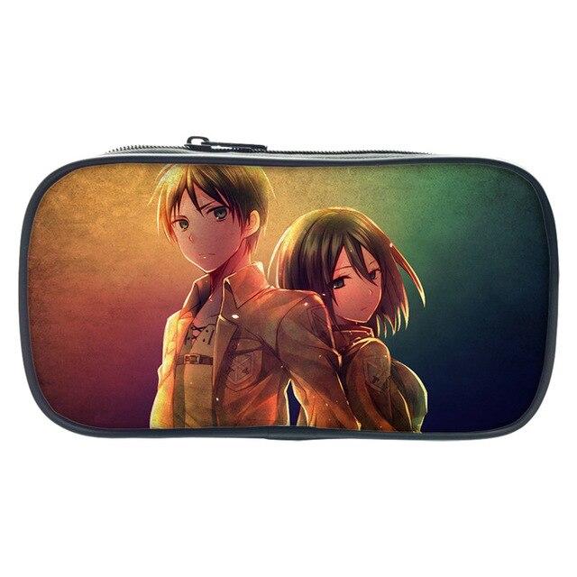 Trousse Attaque des Titans Eren & Mikasa