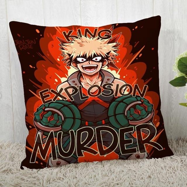 Housse de Coussin My Hero Academia Katsuki Explosion