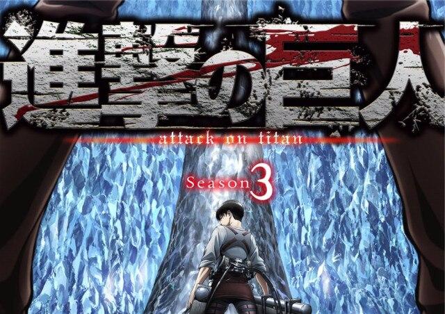 Poster Attack on Titan Levi and Eren