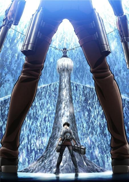 Poster Attack on Titan Levi and Eren