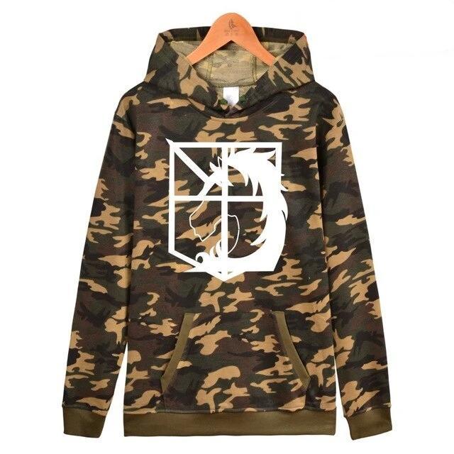 Attack on Titan Special Brigades Sweatshirt (Camouflage)