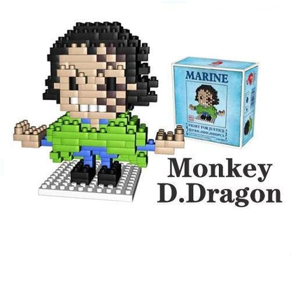 NanoBlock One Piece Monkey D. Dragon