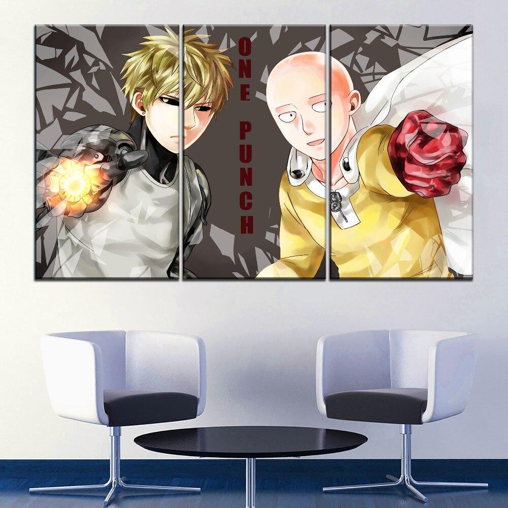 Tableau One Punch Man Genos Élève de Saitama