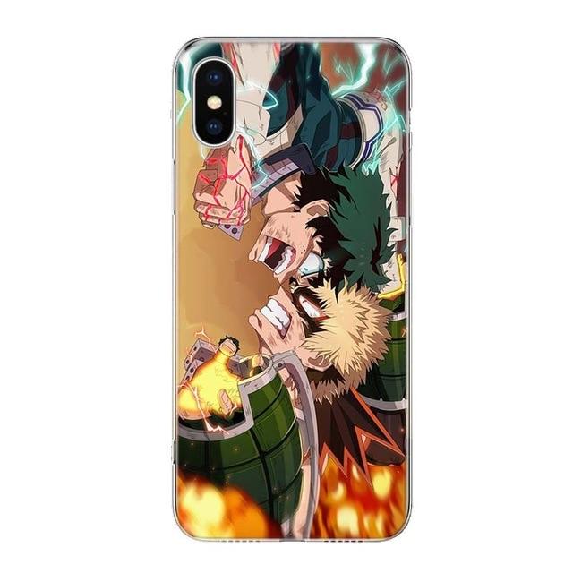 Coque MHA iPhone Izuku vs Katsuki 