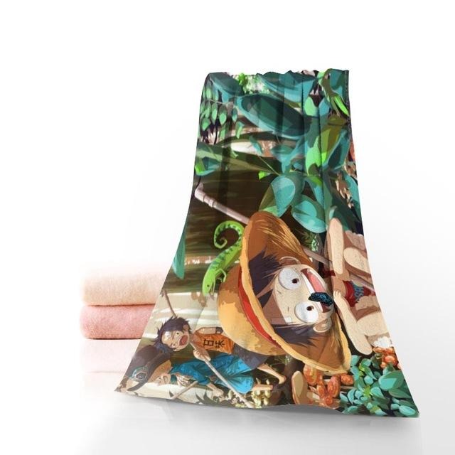 Serviette de Plage One Piece Luffy, Ace & Sabo