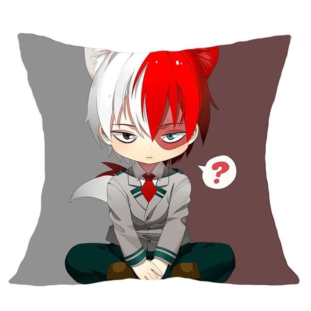 Housse de Coussin MHA Shoto Fan Art