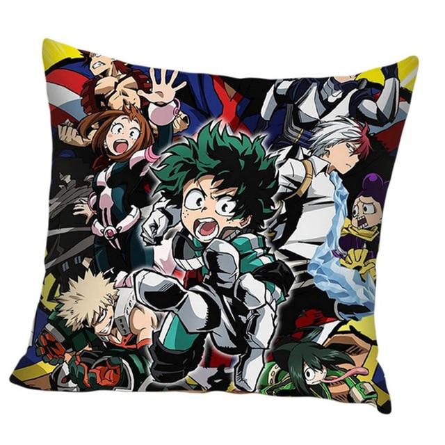 Housse de Coussin MHA Héros Seconde A