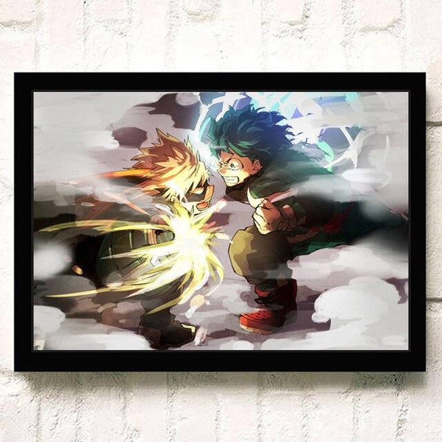 Poster My Hero Academia Deku vs Kacchan 