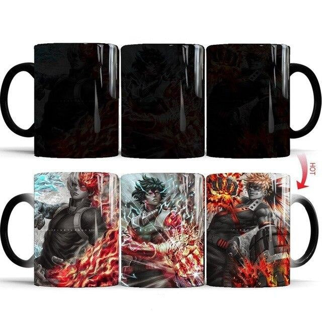 Mug Thermosensible My Hero Academia Super-Héros