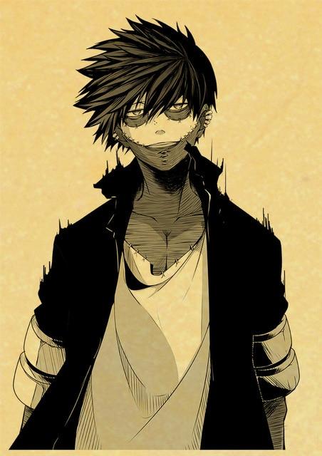 Poster My Hero Academia Dabi Super-Vilain