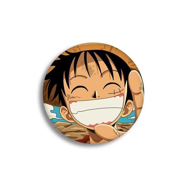 Pin's One Piece Luffy Souriant