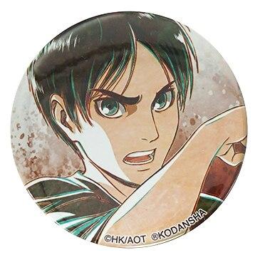 Pin's Attaque des Titans Portrait d'Eren