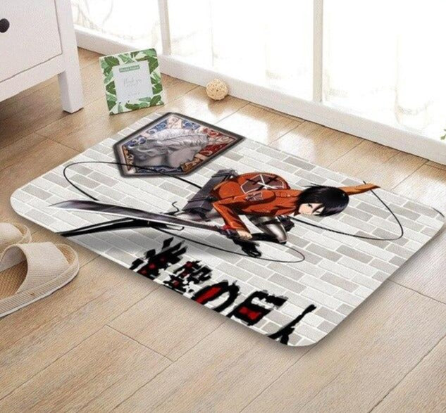 Tapis Attaque des Titans Mikasa Ackerman 