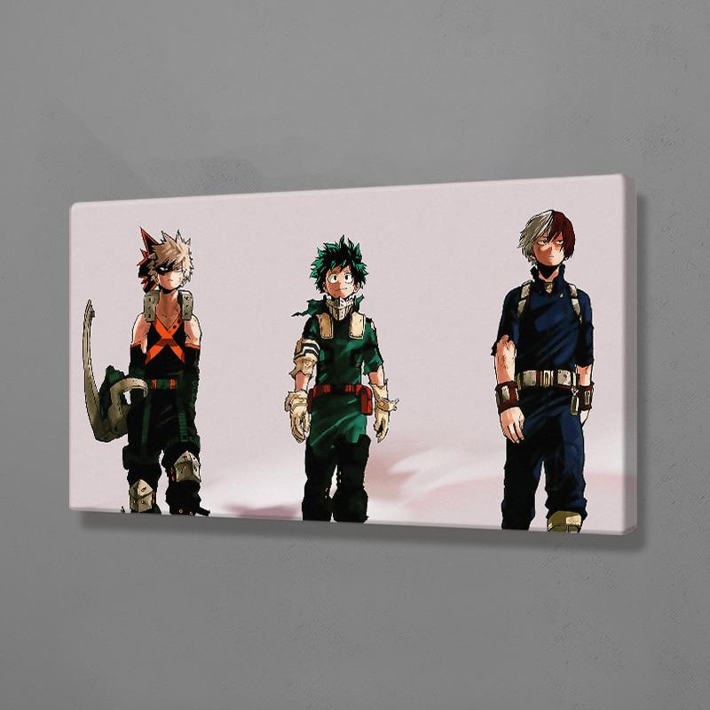 Tableau My Hero Academia Katsuki Izuku et Shoto