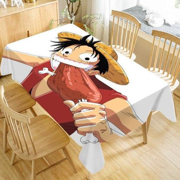 Nappe One Piece Festin avec Luffy